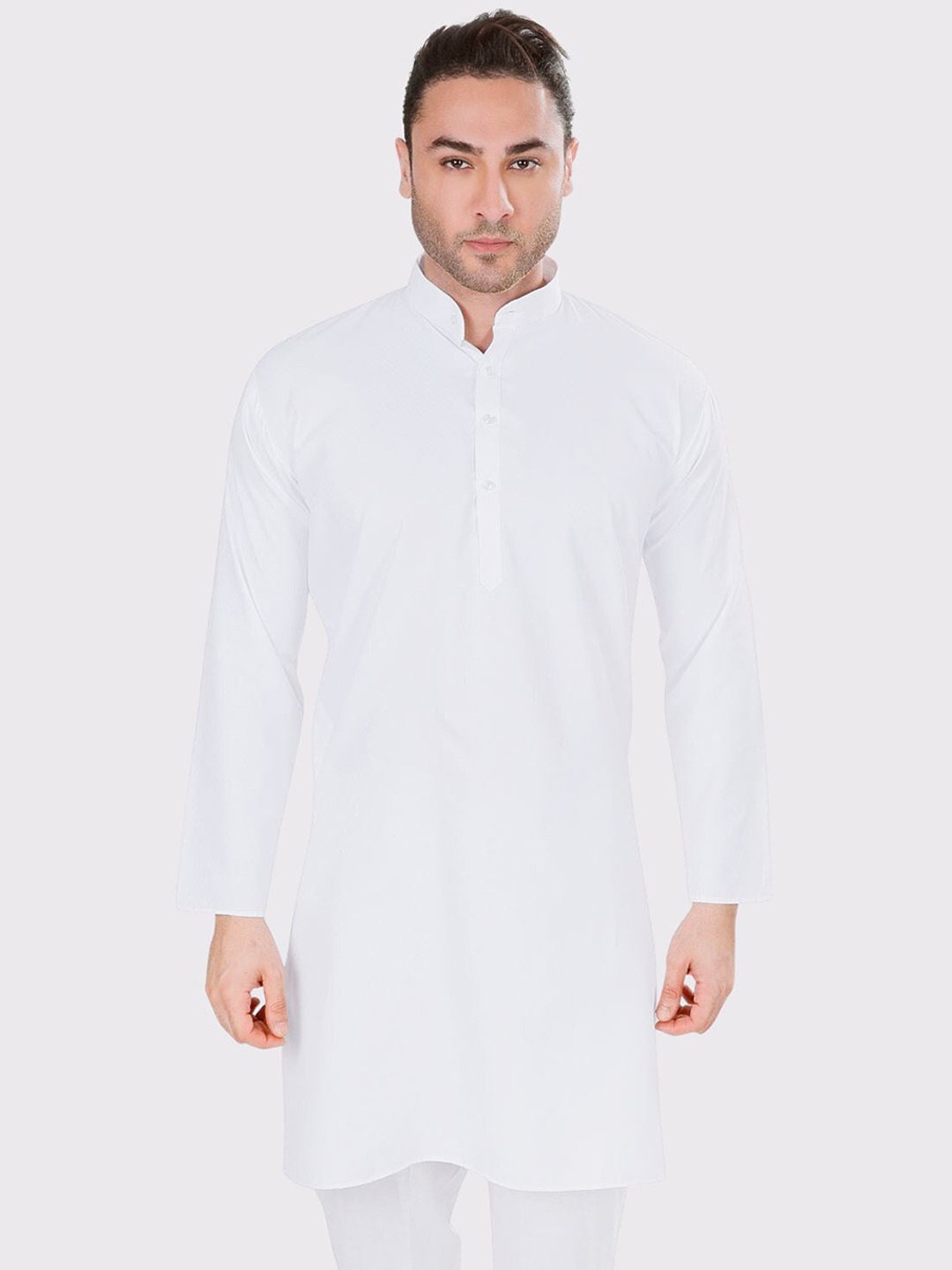 

Maharaja Straight Pure Cotton Kurta, White