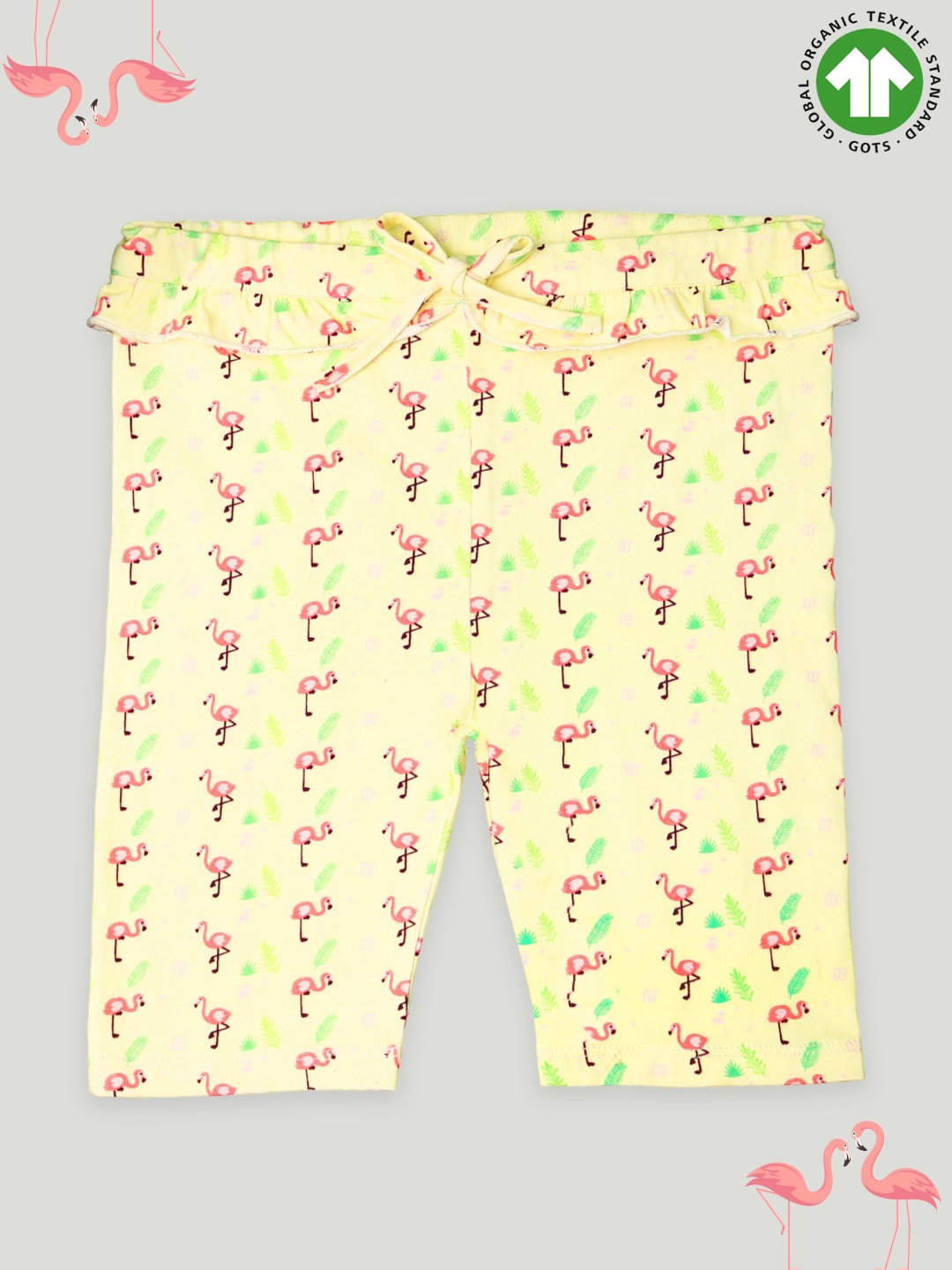 

Kidbea Kids Conversational Printed Organic Cotton Track Pant, Yellow