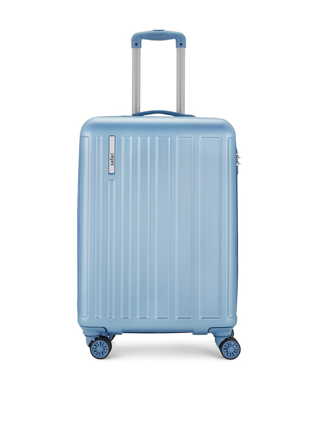 

Safari Linea Polycarbonate Textured Hard Case Small Cabin Trolley Bag-56 Cms, Blue