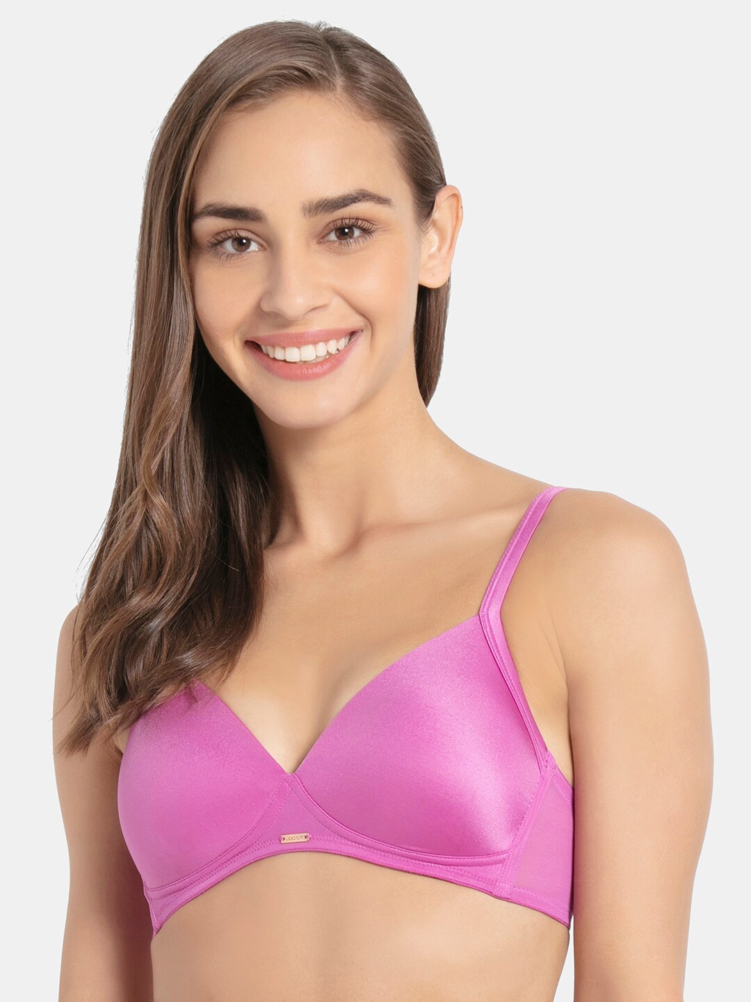 

Jockey Medium Coverage Lightly Padded T-shirt Bra With All Day Comfort, Lavender