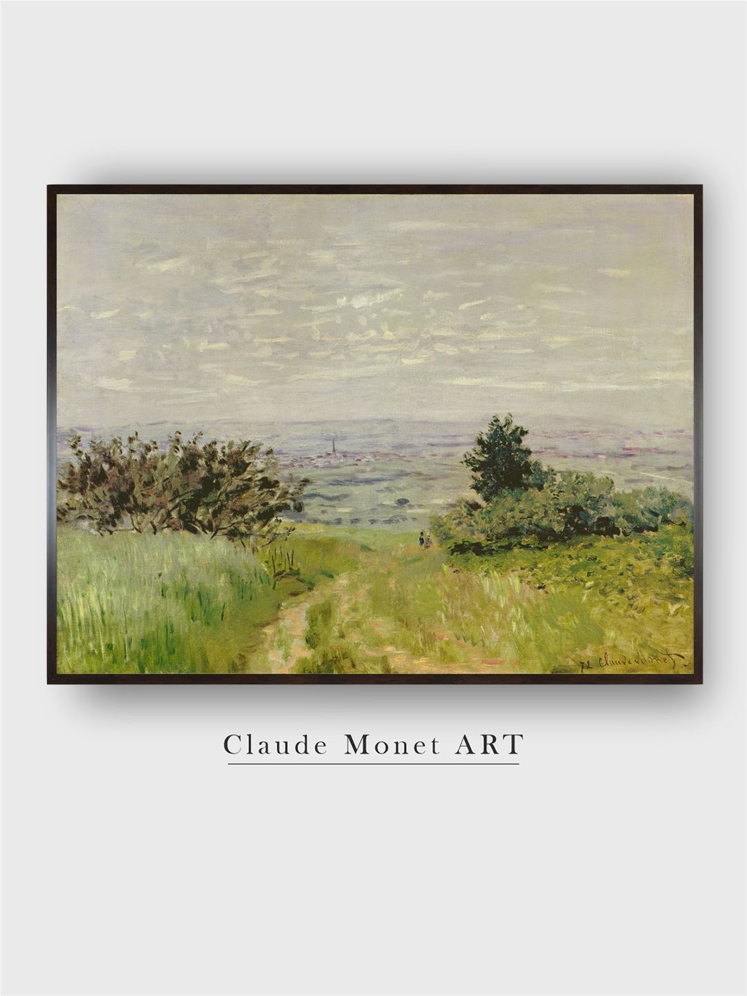 

The Art House Green Floral and Botanical Printed Canvas Painting Wall Art