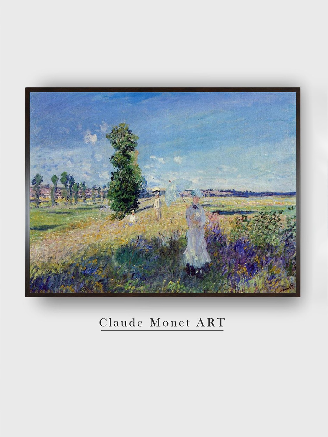 

The Art House Green & Blue The Walk On Farm Printed Wooden Wall Art
