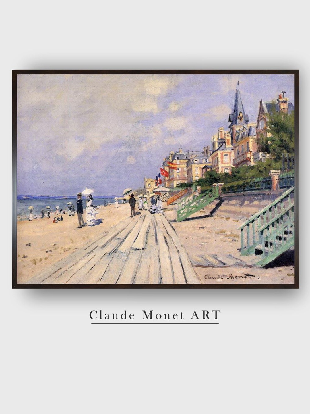 

The Art House Blue & Brown Wooden Painting Wall Art