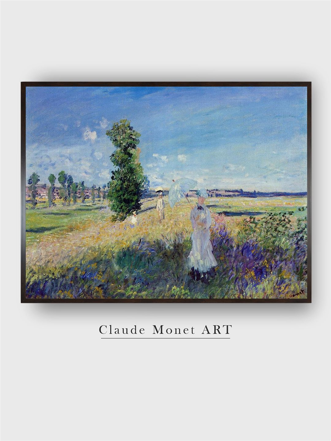 

The Art House Green & Blue Abstract canvas painting Wall Art