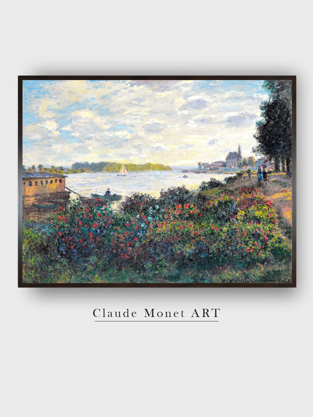 

The Art House Blue & Green Printed Wooden Wall Art