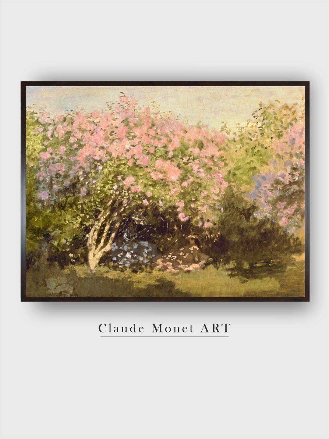

The Art House Green & Pink Floral Canvas Painting Wall Art