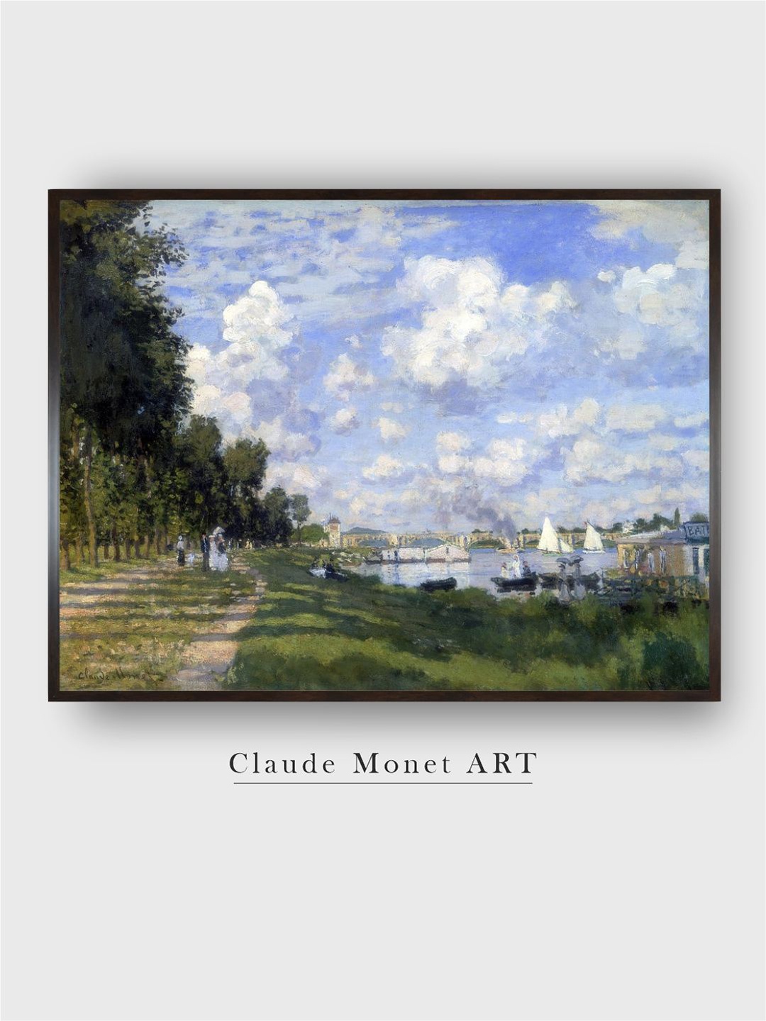 

The Art House Green & Blue Floral & Botanical Painting Wall Art