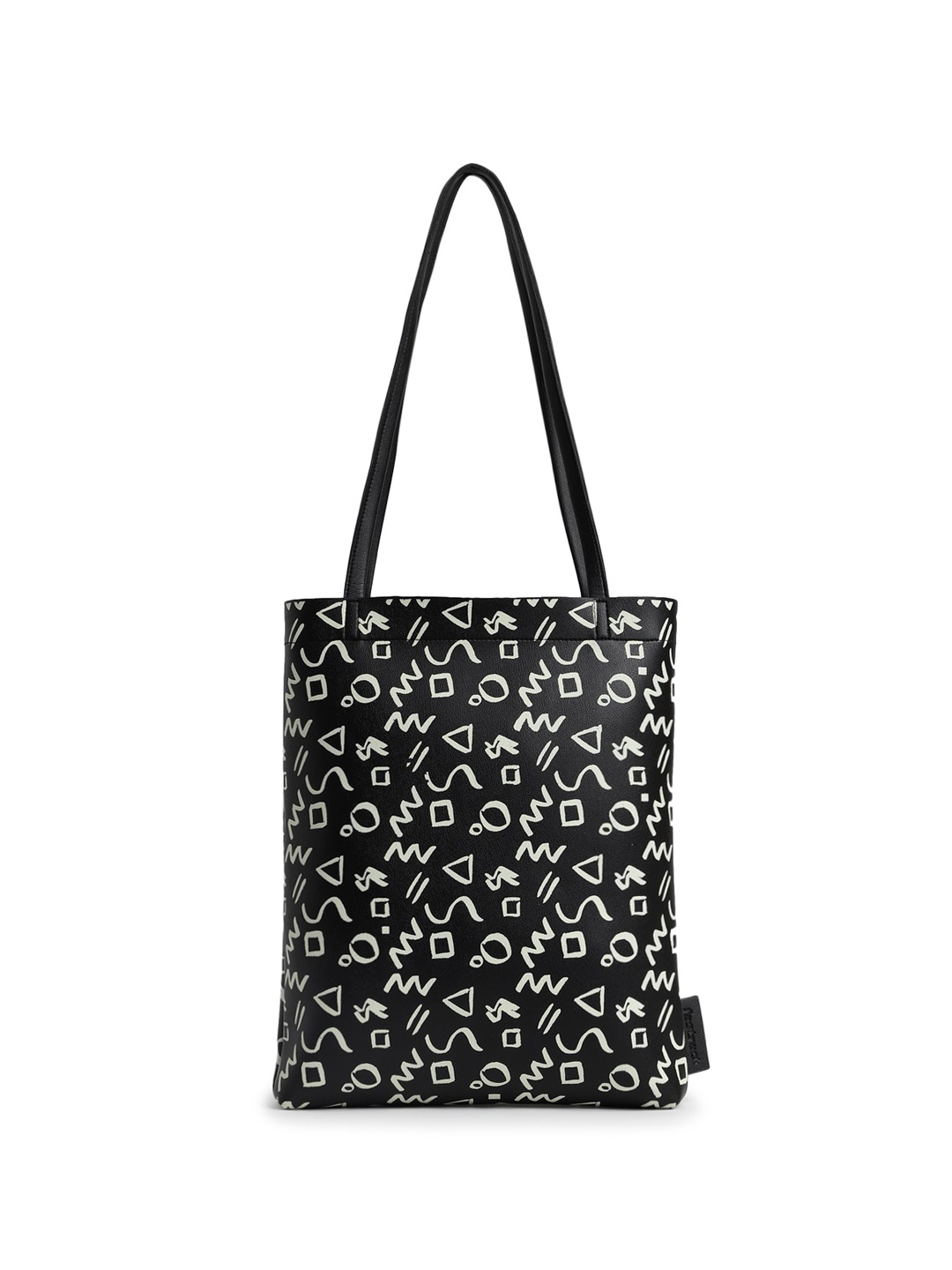 

Fastrack Structured Tote Bag, Black