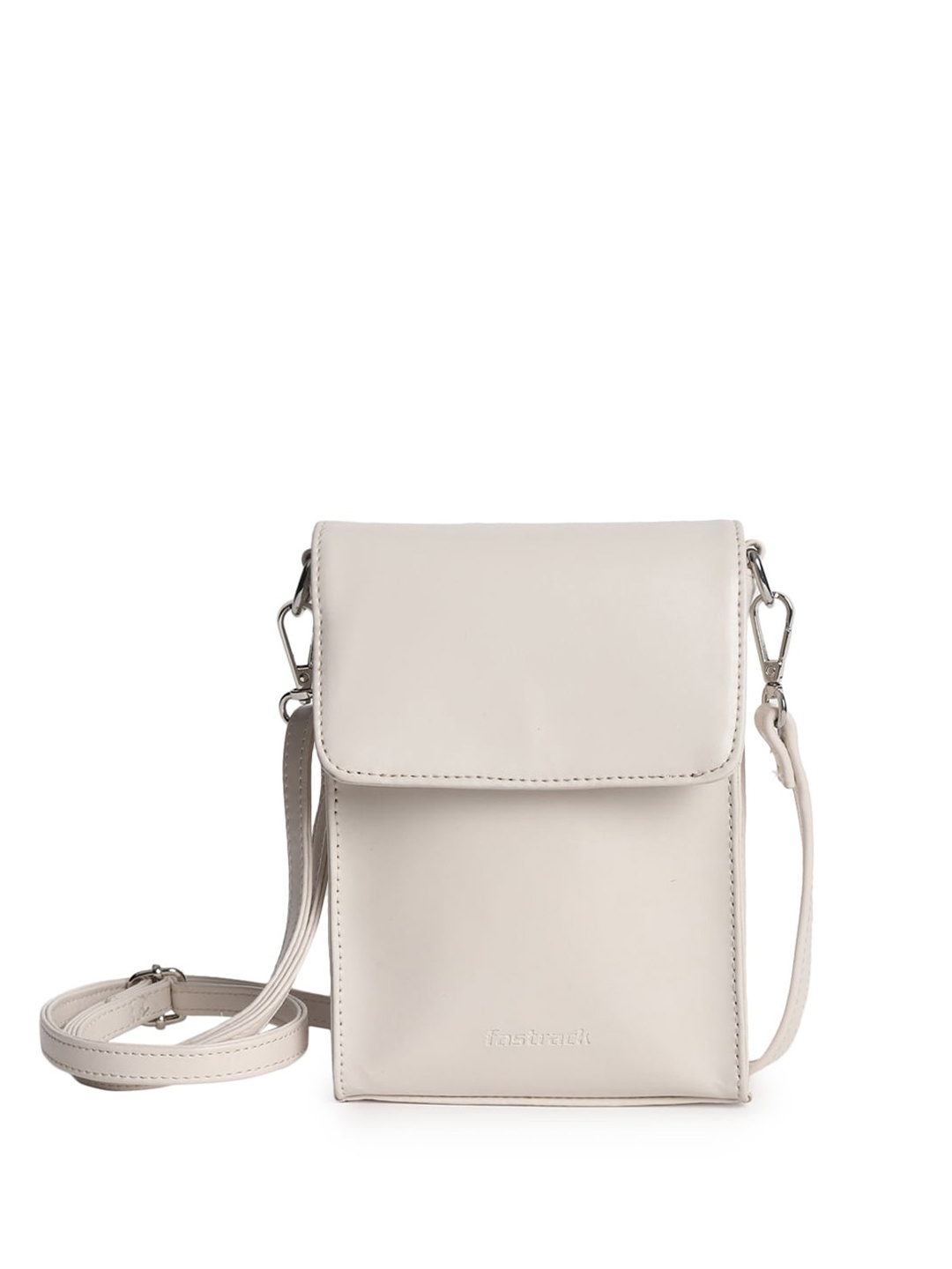 

Fastrack Structured Sling Bag, White