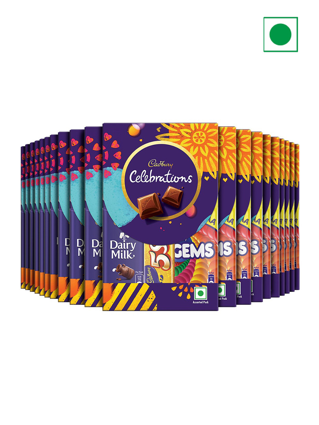 

Cadbury Set of 20 Cadbury Celebrations Chocolate Gift Pack, Purple