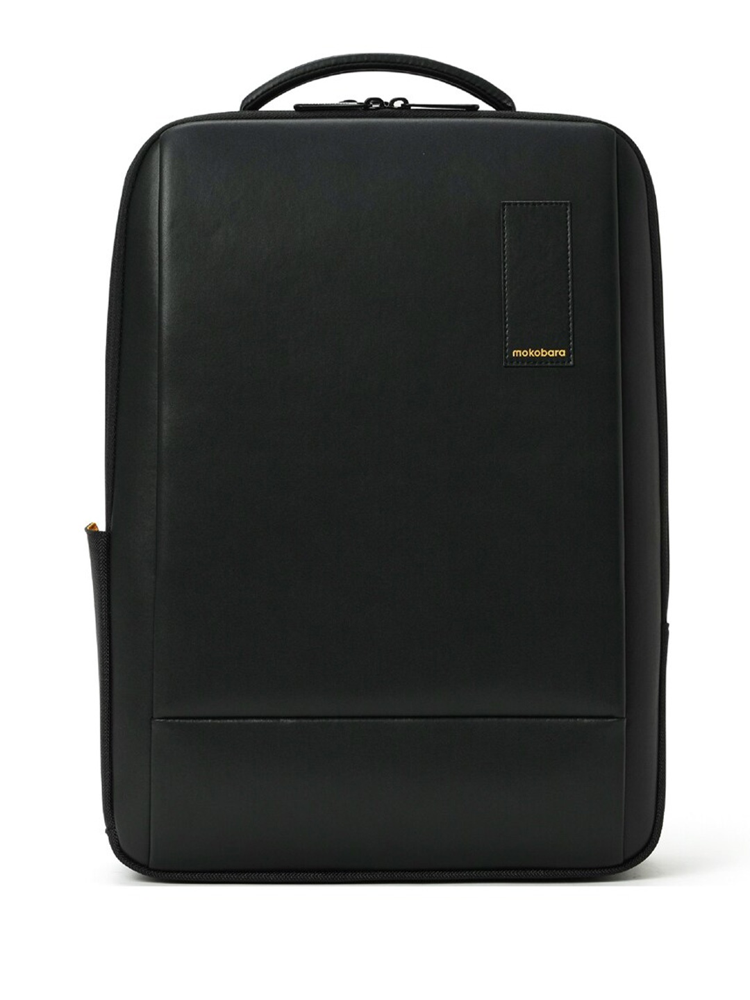 

MOKOBARA Unisex Leather Laptop Backpack - Up To 16 Inches, Black