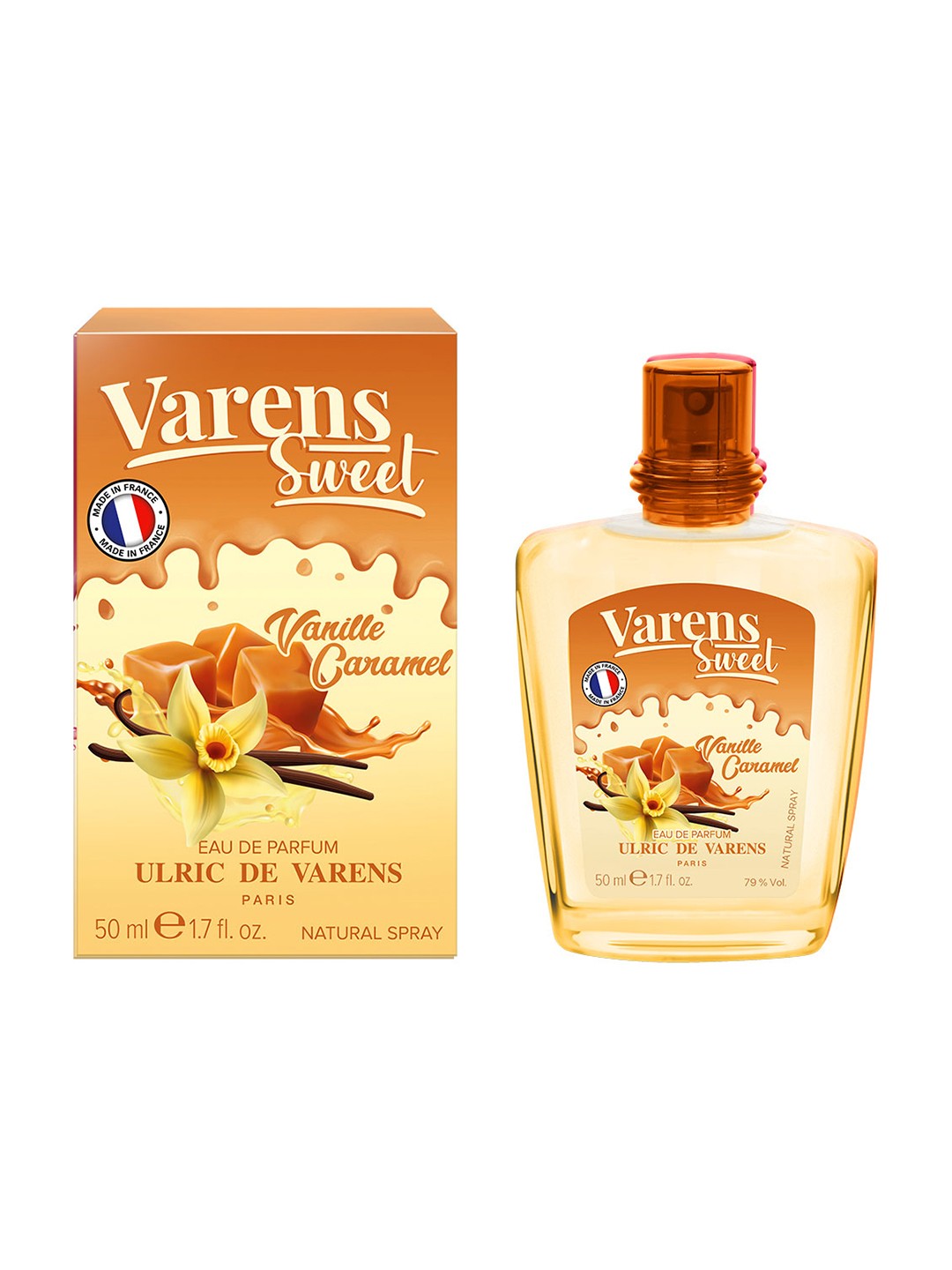 

ULRIC DE VARENS Women Sweet Vanille Caramel Eau De Parfum - 50 ml, Beige