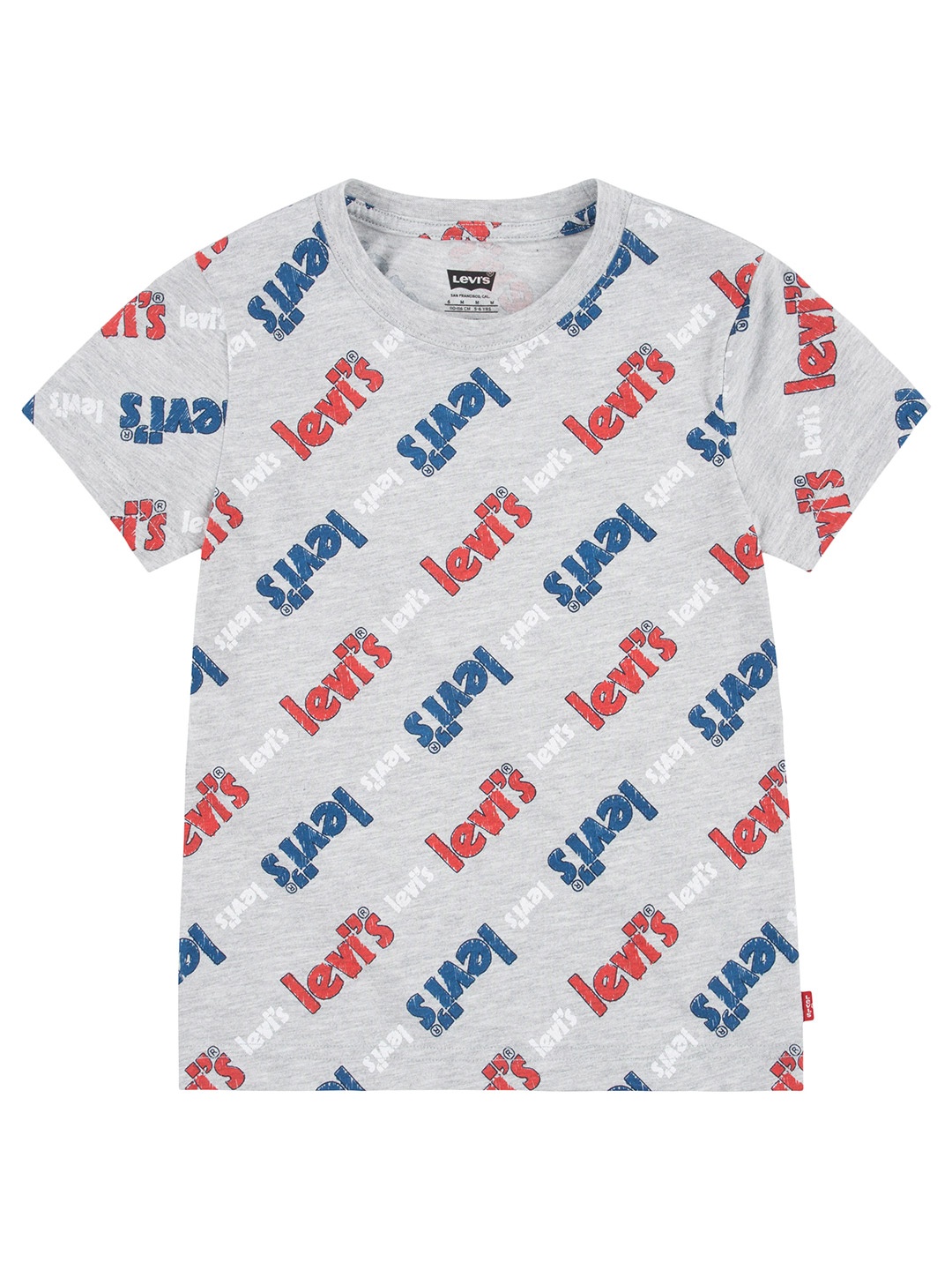 

Levis Boys Typography Printed Round Neck Cotton Regular T-shirt, White