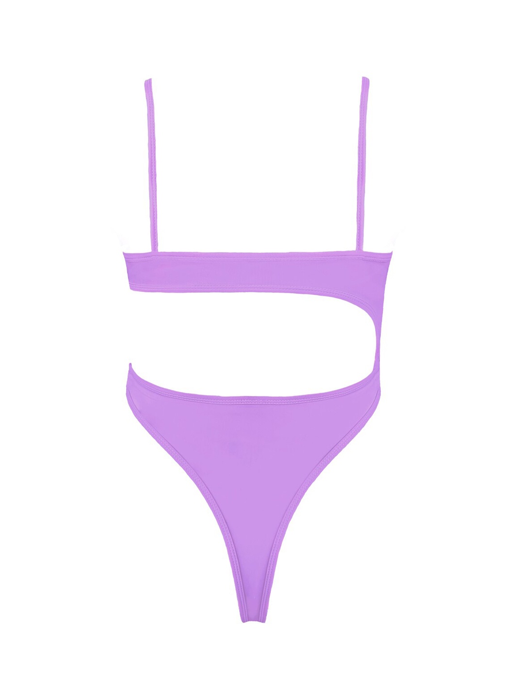

So What Shoulder Straps Bodysuit, Purple