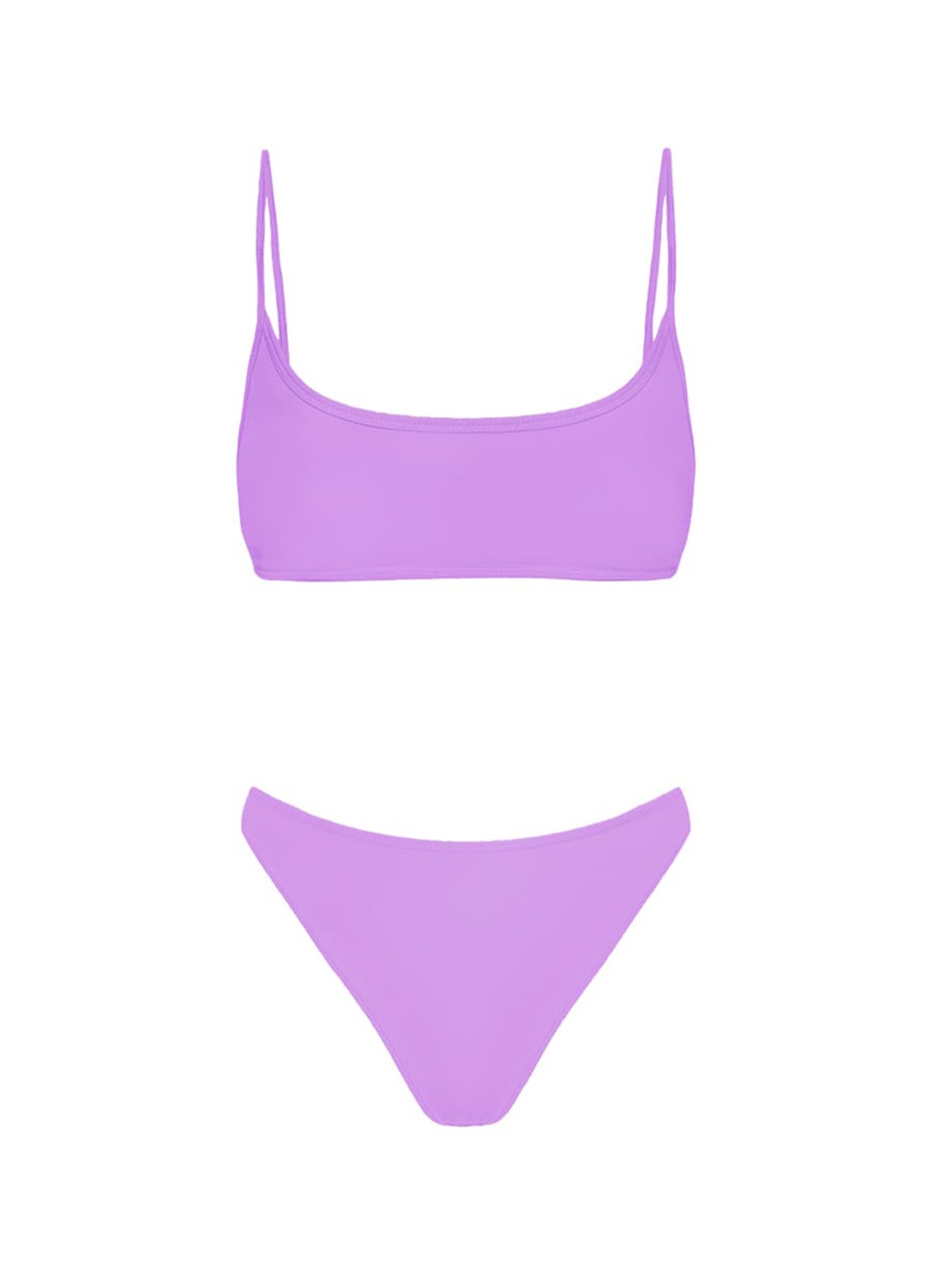 

So What Christy Shoulder Straps Bikini Set, Purple