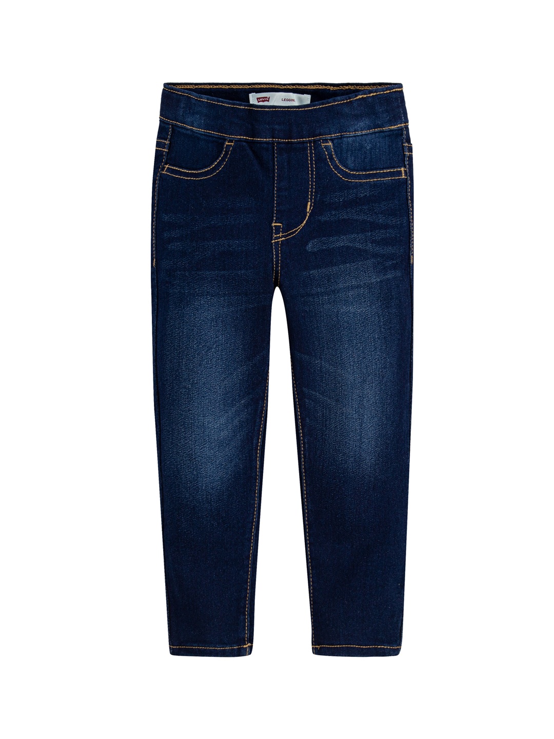 

Levis Girls Cotton Light Fade Jeans, Blue