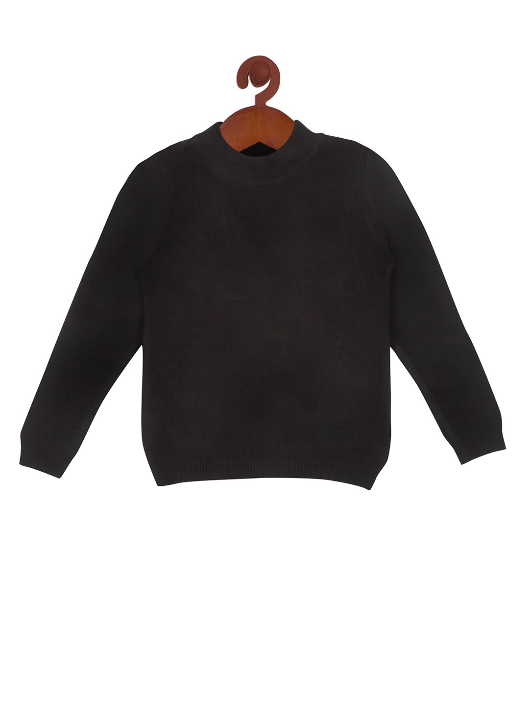 

Tiny Girl Cotton Pullover Sweaters, Black