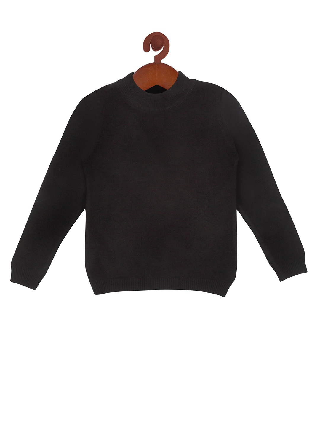 

Tiny Girl Cotton Pullover Sweaters, Black