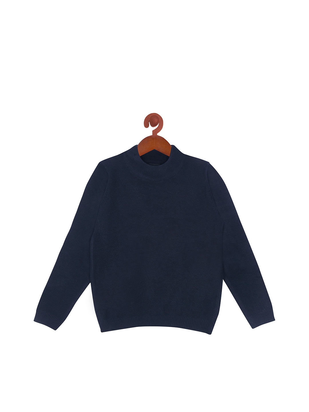 

Tiny Girl Cotton Pullover Sweaters, Navy blue