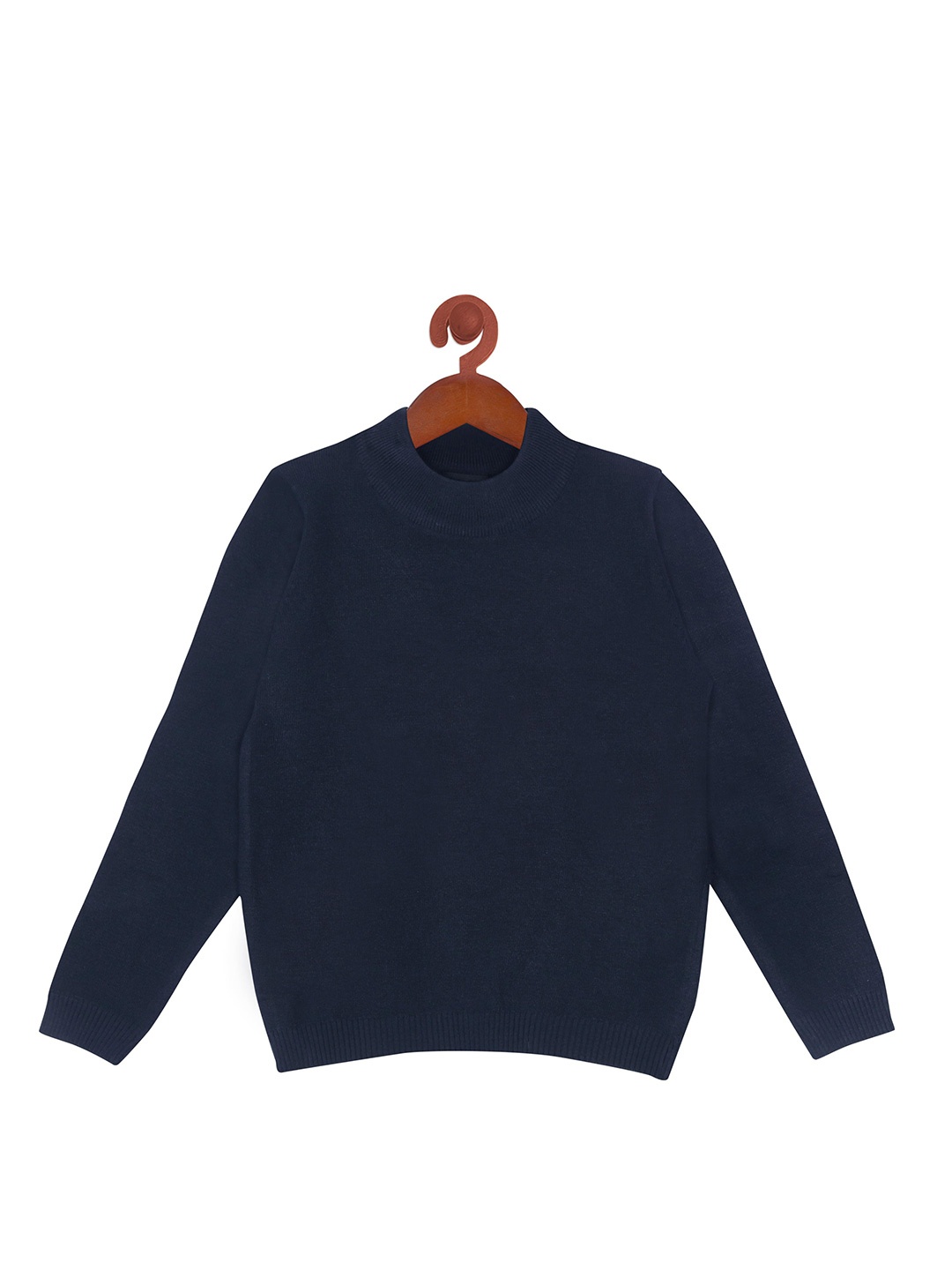 

Tiny Girl Cotton Pullover Sweaters, Navy blue