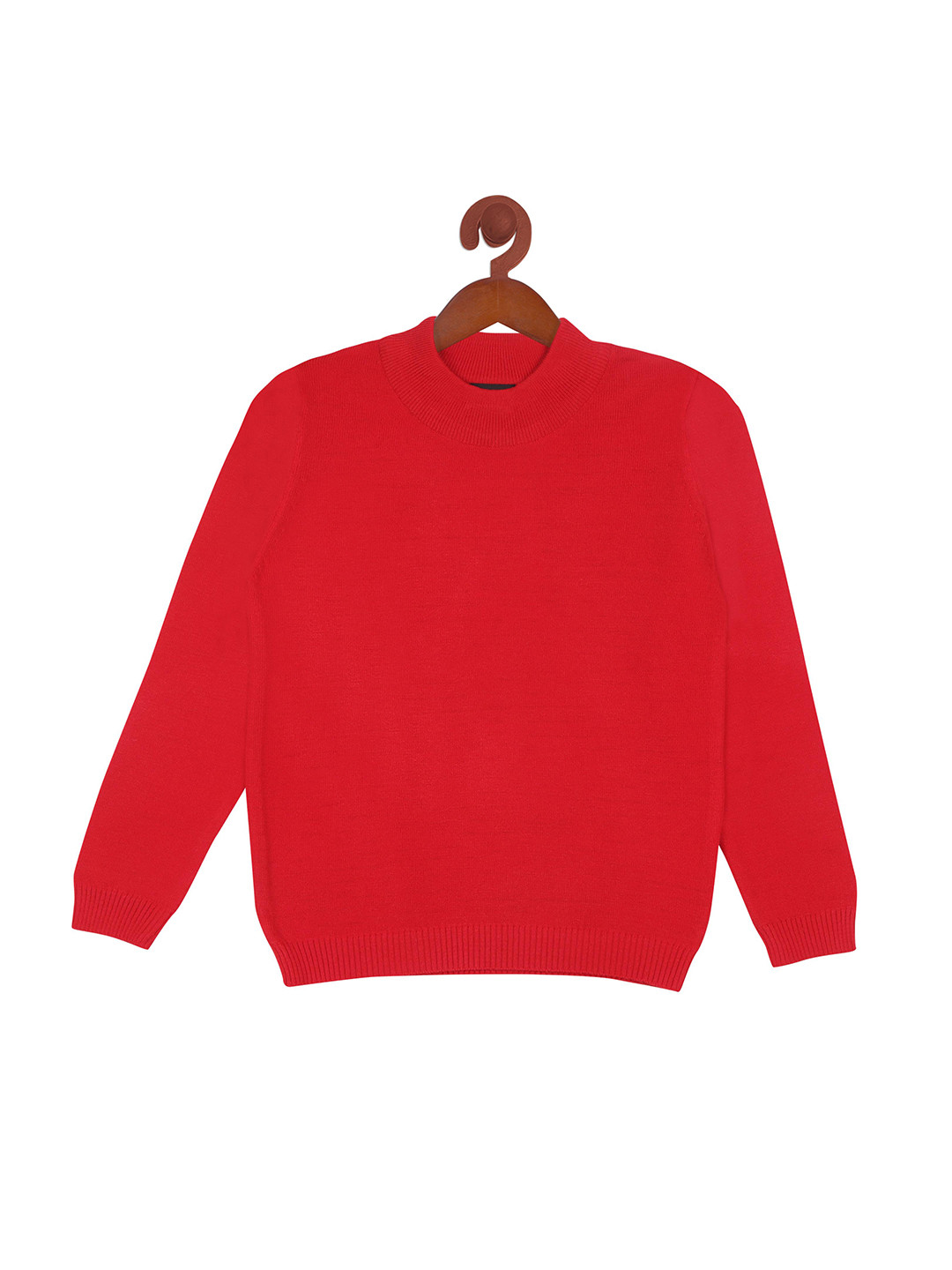 

Tiny Girl Cotton Pullover Sweaters, Red