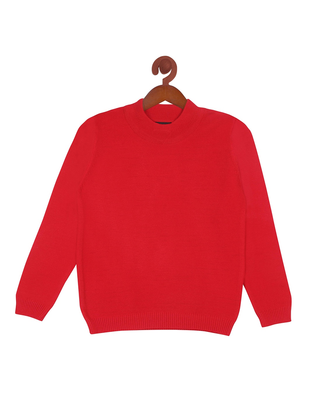 

Tiny Girl Cotton Pullover Sweaters, Red