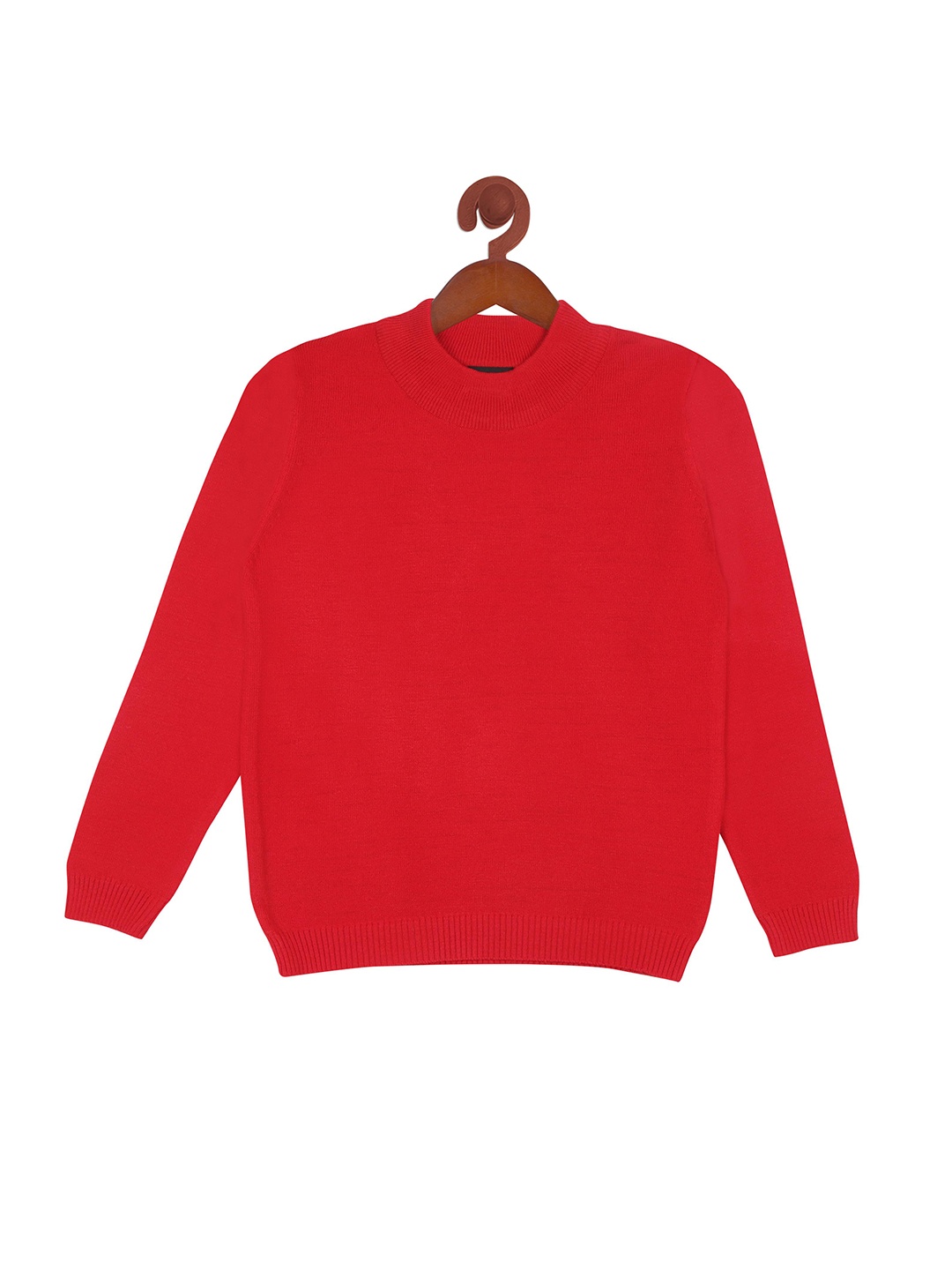 

Tiny Girl Cotton Pullover Sweaters, Red
