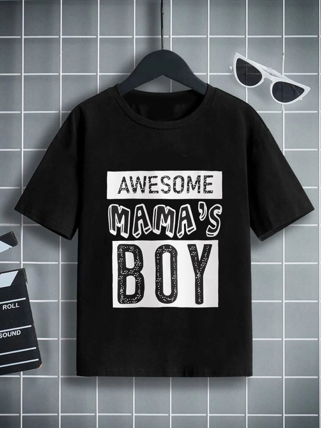 

StyleCast Boys Black Typography Printed Regular T-shirt
