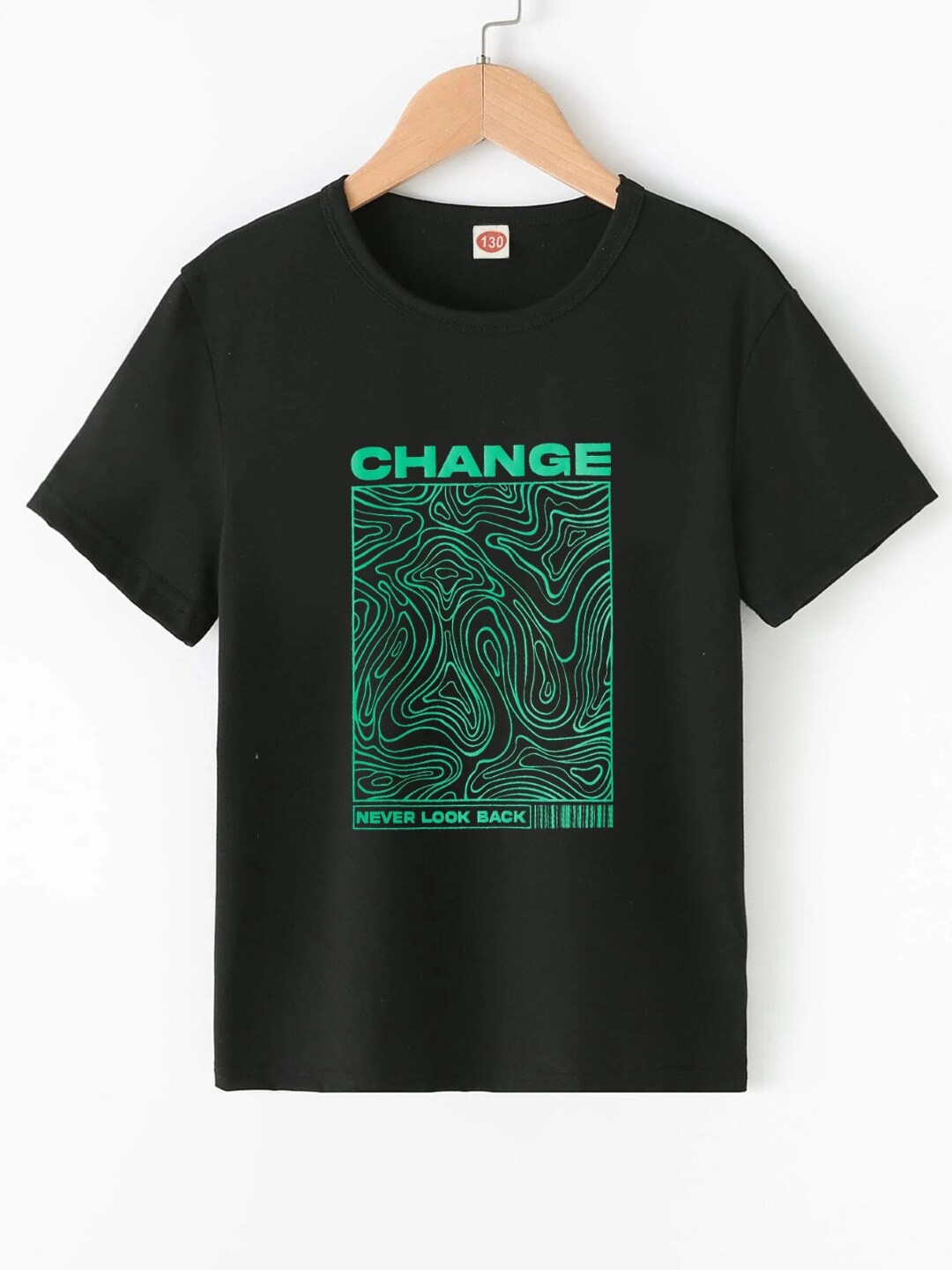 

StyleCast Boys Black Graphic Printed T-shirt
