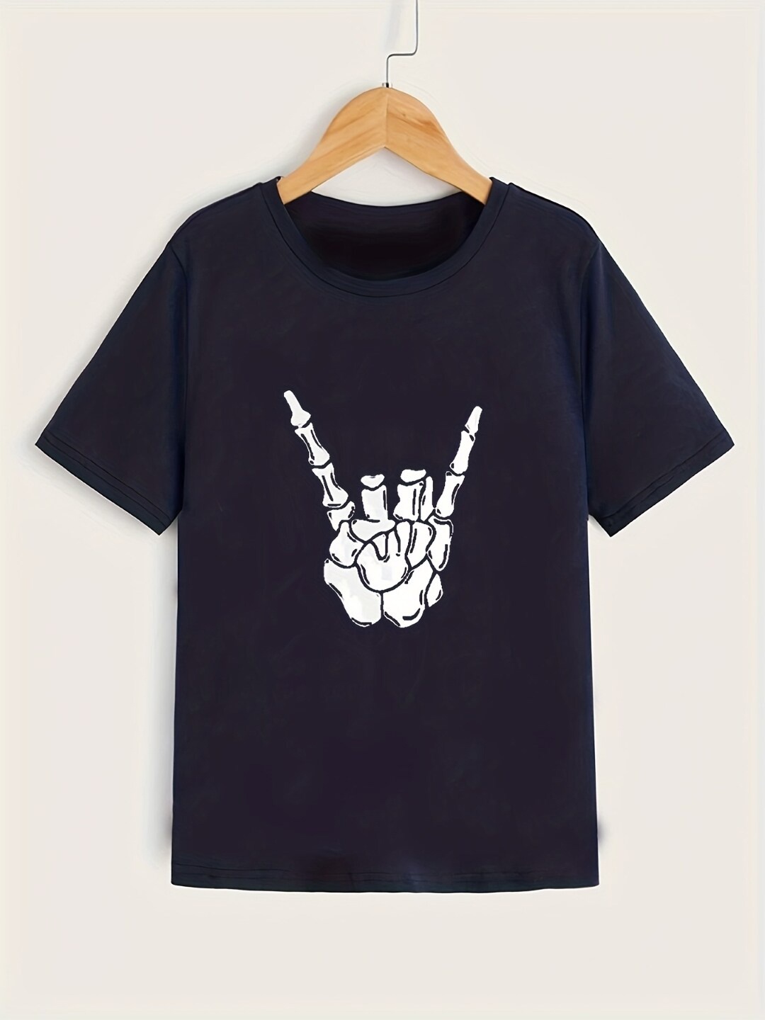 

StyleCast Boys Navy Blue Graphic Printed Regular T-shirt