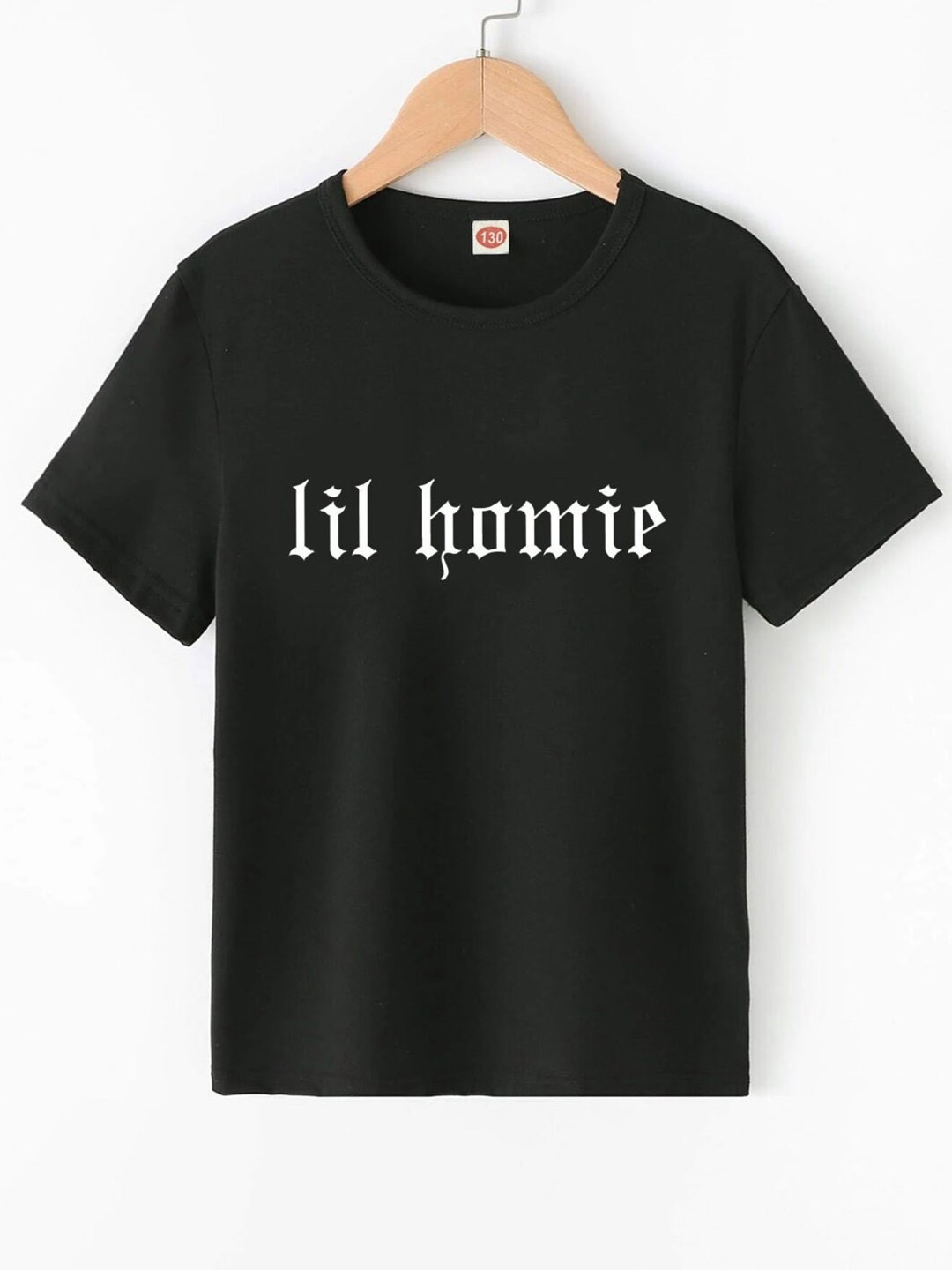 

StyleCast Boys Black Typography Printed Regular T-shirt