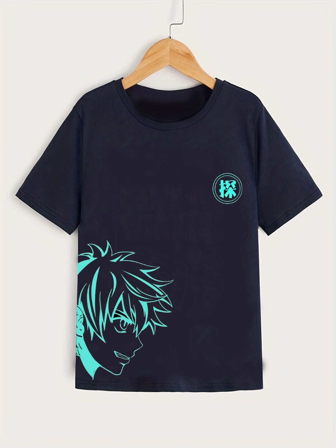 

StyleCast Boys Navy Blue Graphics Printed T-shirt