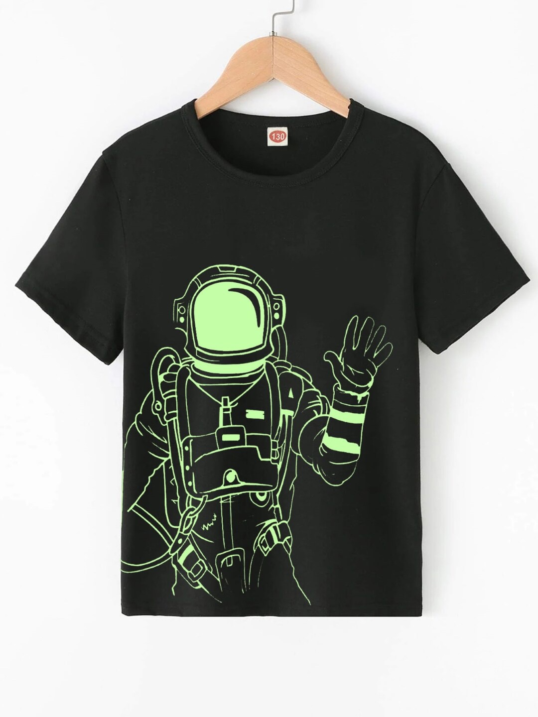 

StyleCast Boys Black Graphic Printed Regular T-shirt