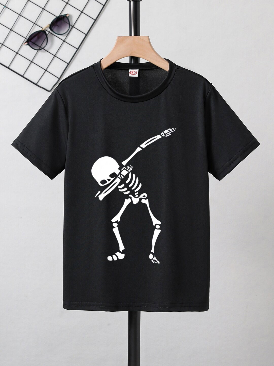 

StyleCast Boys Black Graphic Printed Regular T-shirt