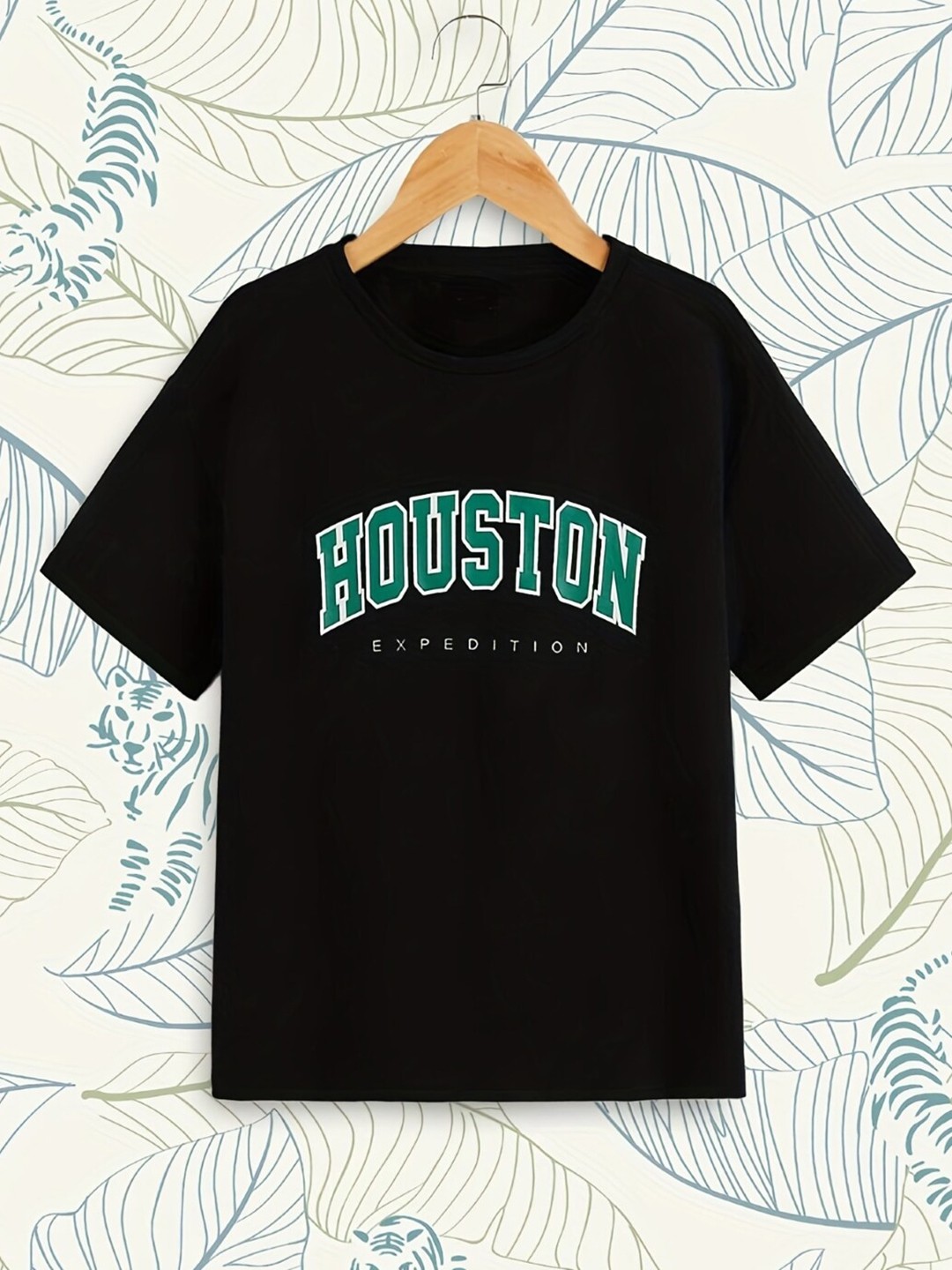 

StyleCast Boys Black Typography Printed Short Sleeves T-shirt
