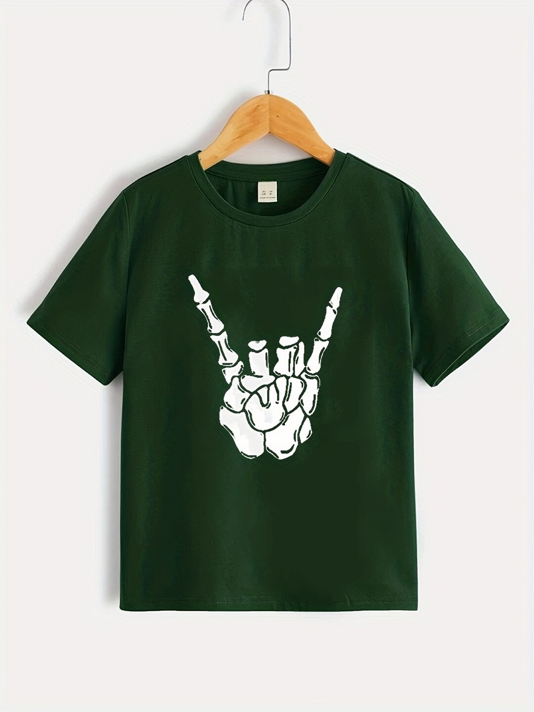 

StyleCast Boys Green Typography Printed Short Sleeves T-shirt