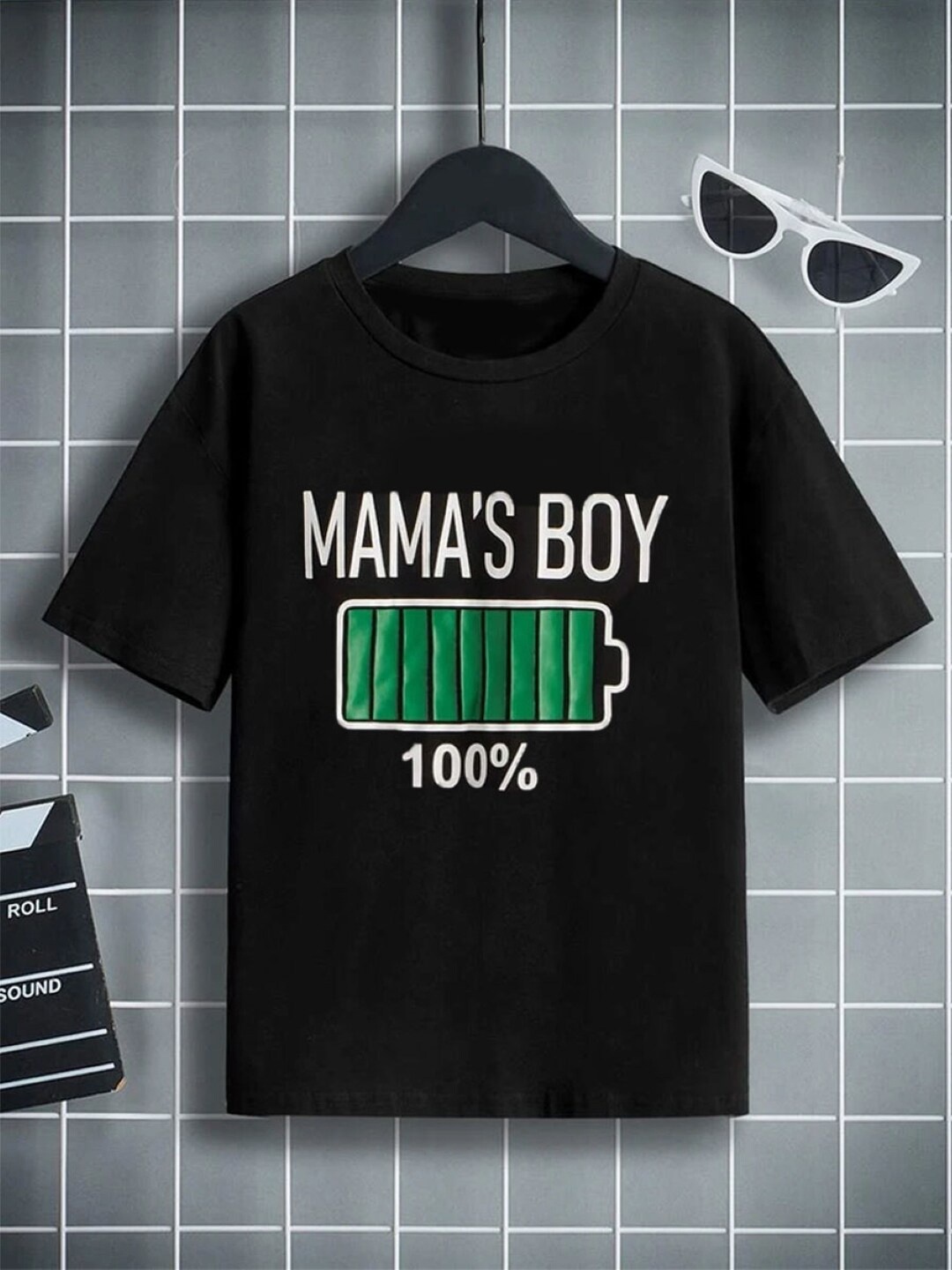 

StyleCast Boys Black Typography Printed Round Neck T-shirt
