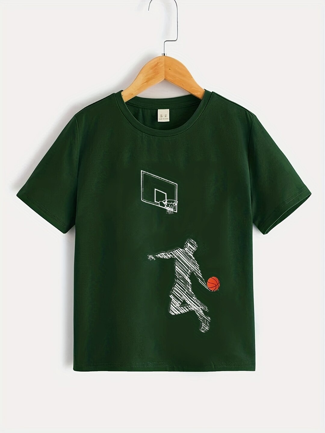 

StyleCast Boys Green Graphic Printed T-shirt