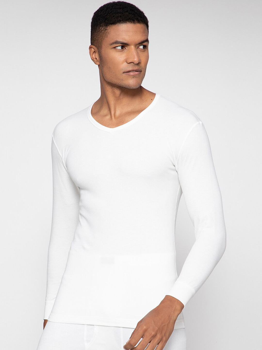 

SPORTO V-Neck Ultra-Thin Thermal Top, White