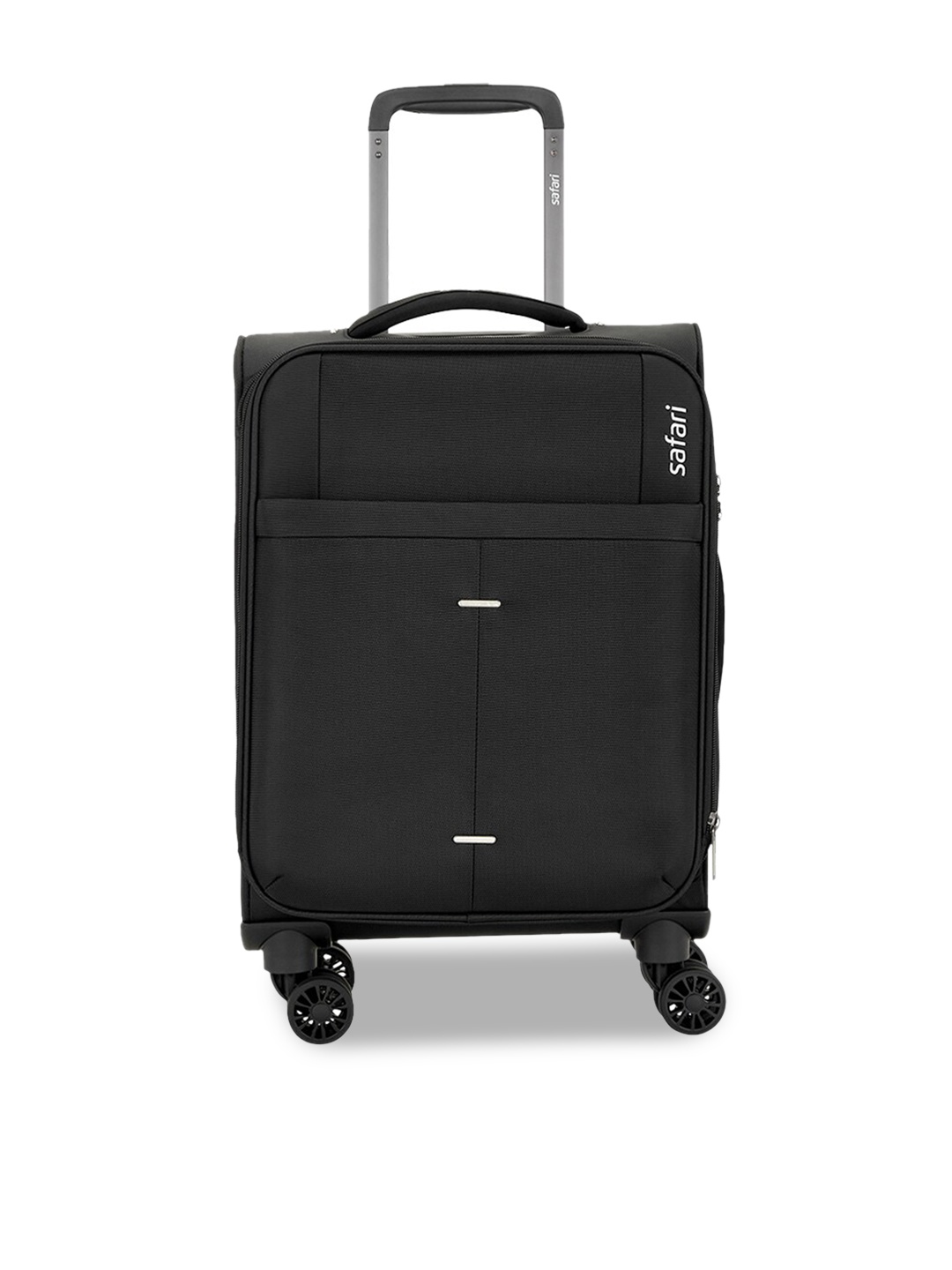 

Safari Airpro Soft-Sided Trolley Suitcase, Black