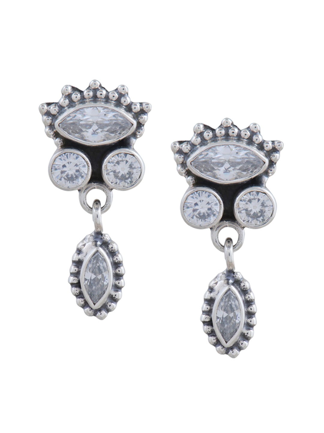 

Silverwala 925 Silver Drop Earrings