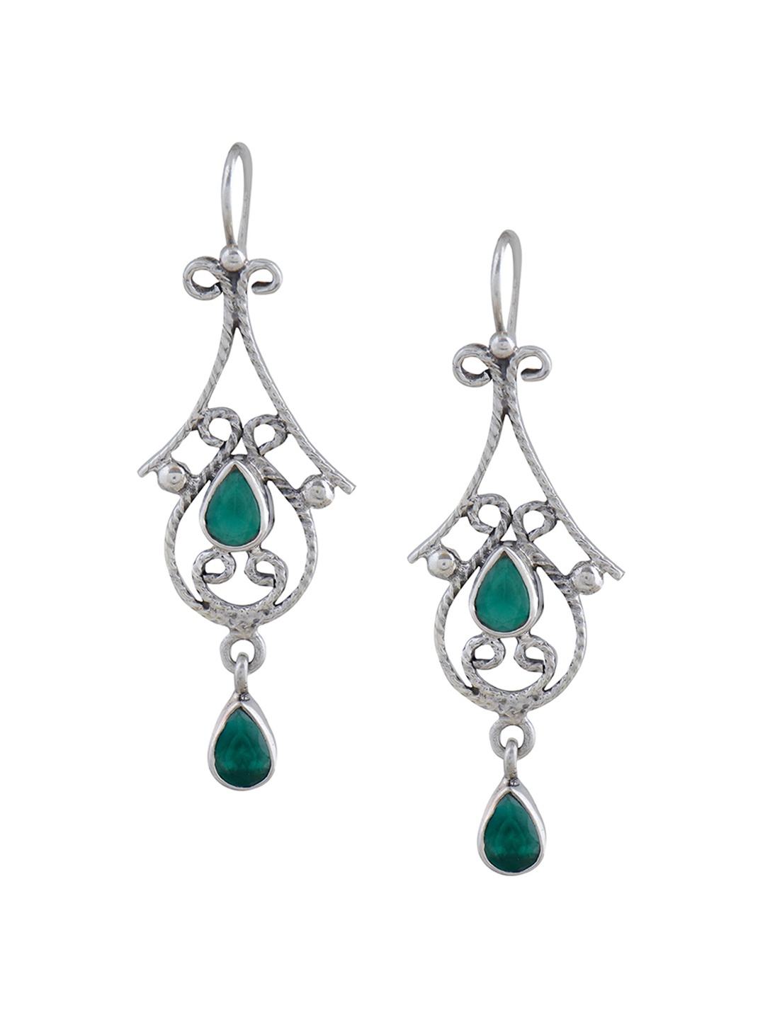

Silverwala 925 Silver Drop Earrings