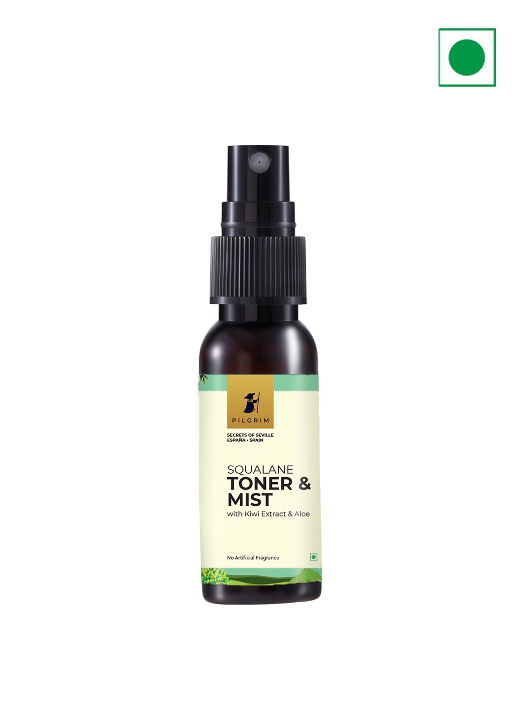 

Pilgrim Mini Squalane Alcohol-Free Hydrating Face Toner & Mist - 30 ml, Beige