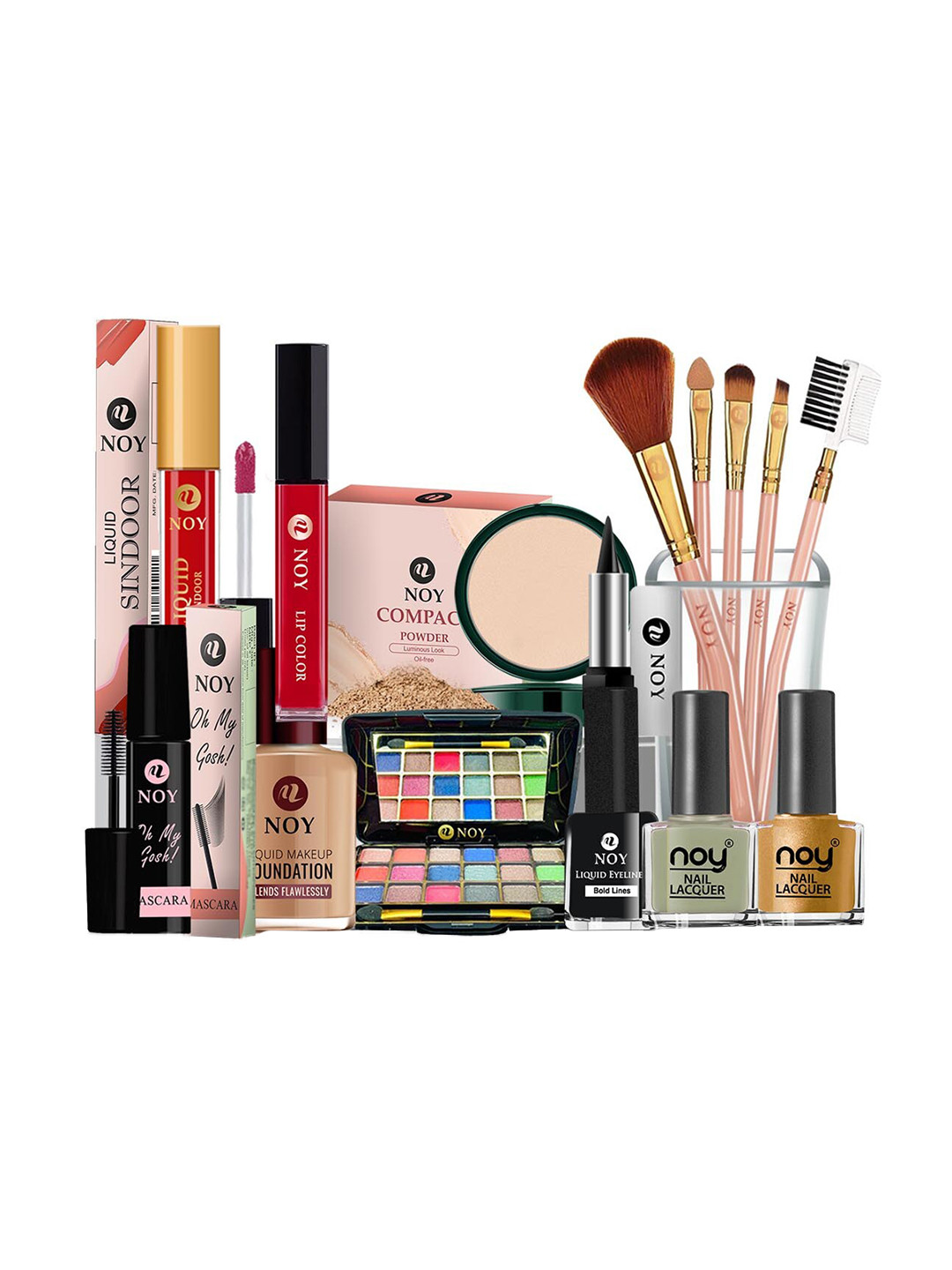 

NOY Set Of 15 Captivate Makeup Combo - No. 720, Green