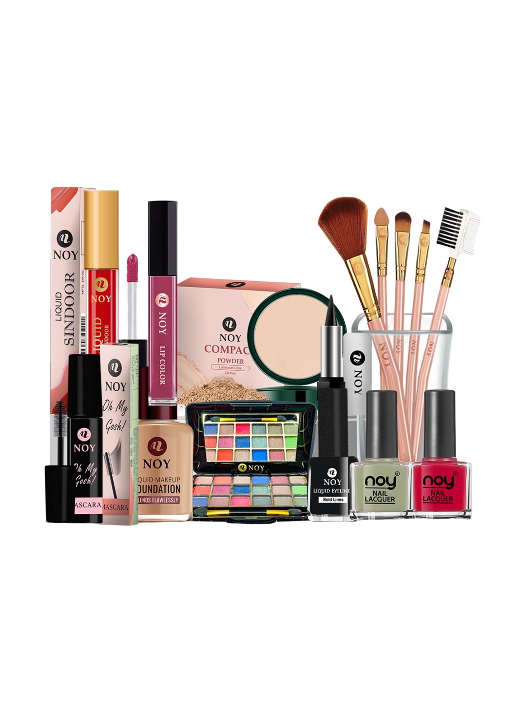

NOY Set Of 15 Captivate Makeup Combo - No. 738, Green