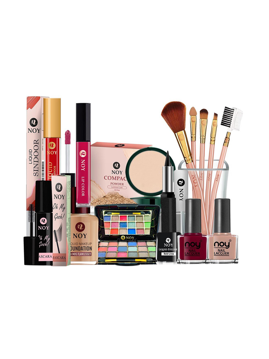 

NOY Set of 15 Make-Up Kit - Combo No. 708, Nude
