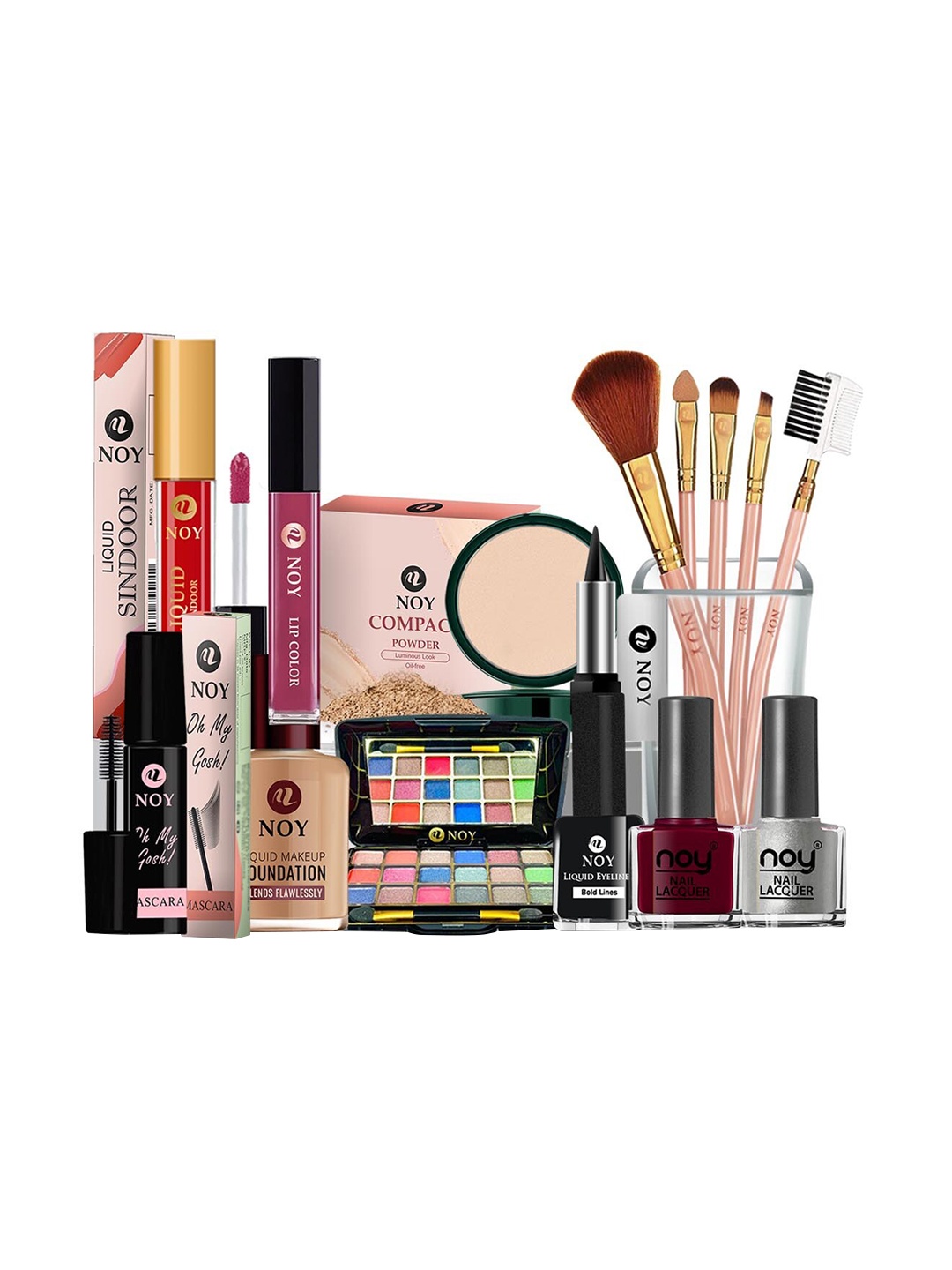 

NOY Set of 15 Make-Up Kit - Combo No. 642, Nude