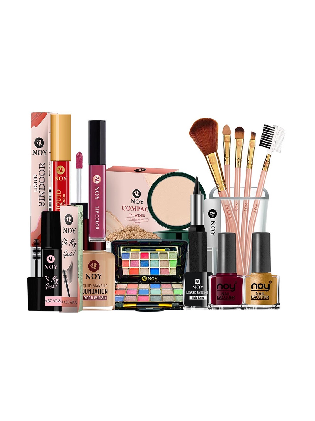 

NOY Set of 15 Make-Up Kit - Combo No. 634, Nude