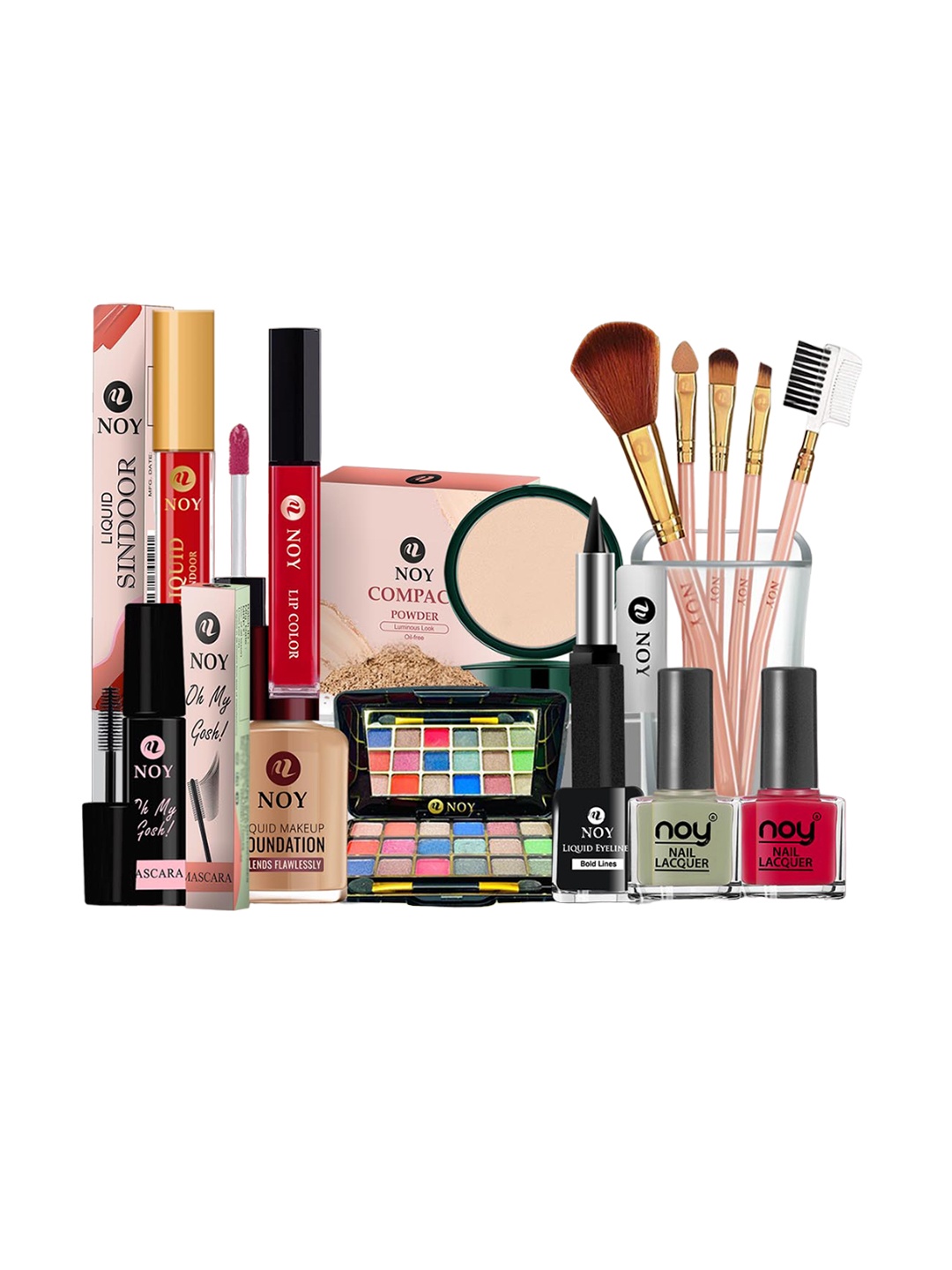 

NOY 15Pcs Bliss Perfect Gift Makeup Combo - Combo No. 736, Green