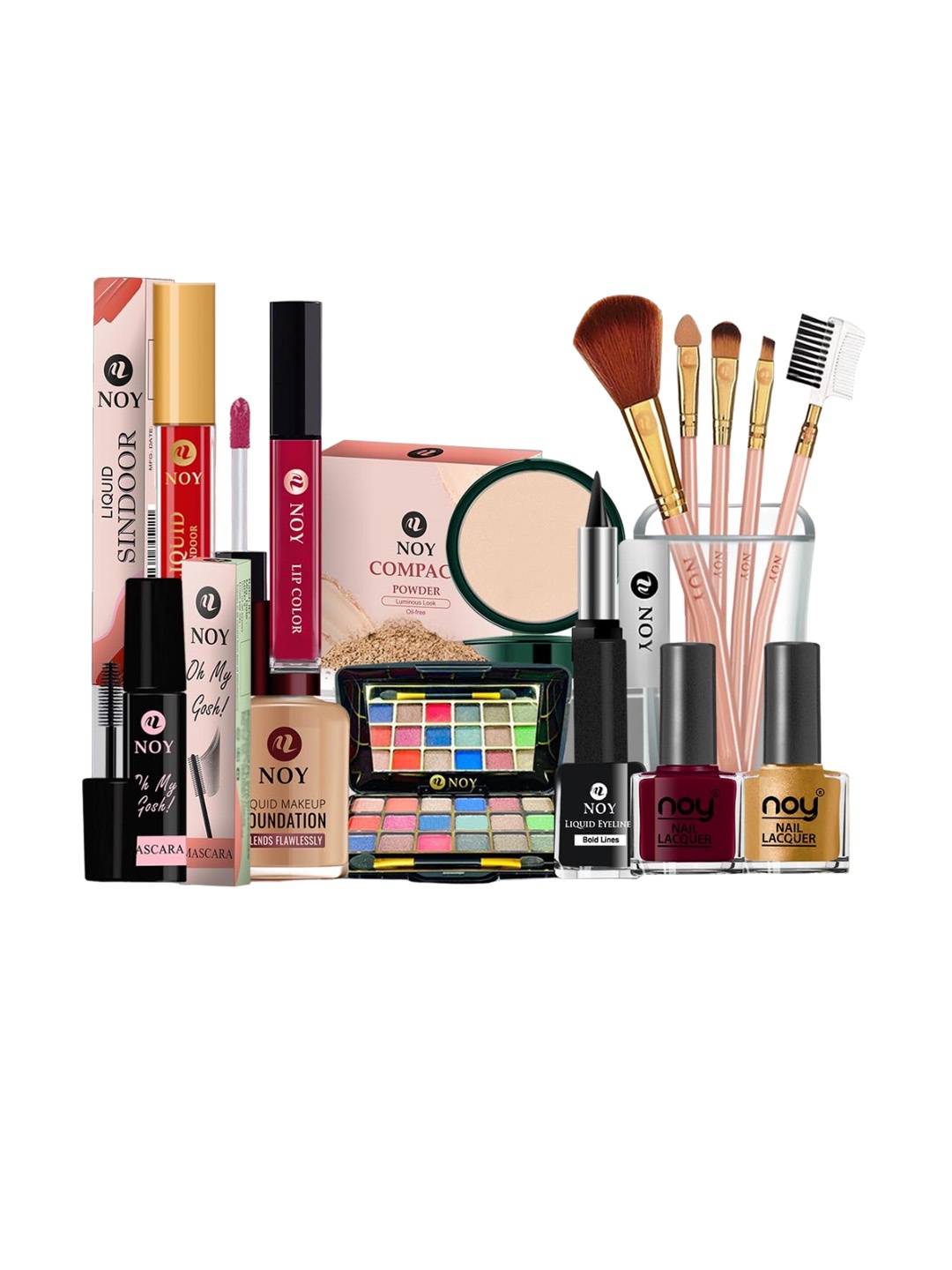 

NOY 15Pcs Non Transfer Delight For Radiant Beauty - Combo No. 631, Nude
